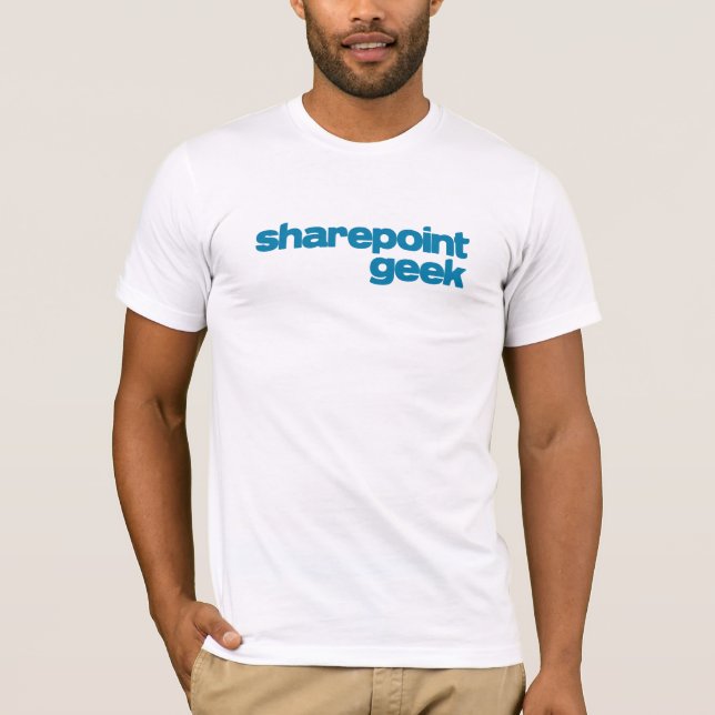 Camiseta Geek de SharePoint (Frente)