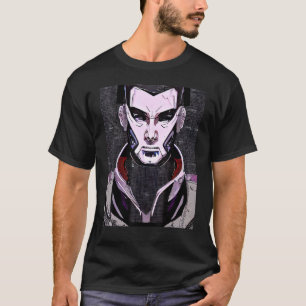 Camiseta Geek do computador com hacker Cyberpunk design_1
