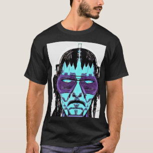Camiseta Geek do computador com hacker Cyberpunk design_3