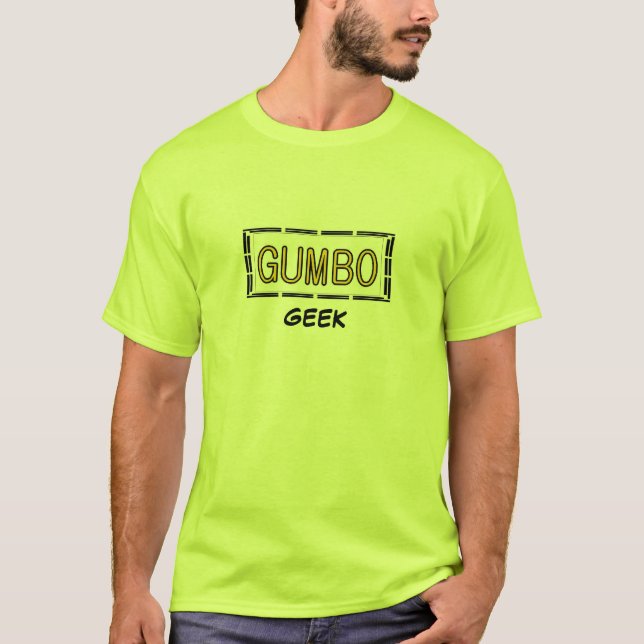 Camiseta Geek do Gumbo (Frente)