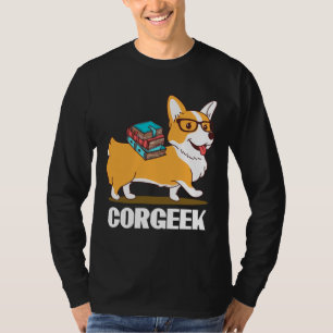 Camiseta Geek Engraçado Corgi Design 49