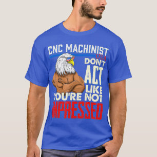 Camiseta Geek Engraçado do Computador CNC