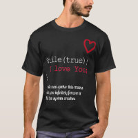 Geek Engraçado, enquanto verdadeiro eu te amo soft