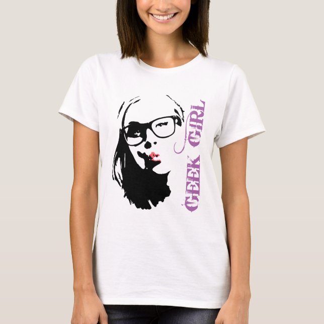 Camiseta Geek Girl (Frente)