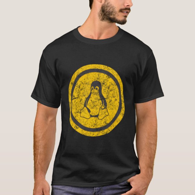 Camiseta Geek Linux (Frente)