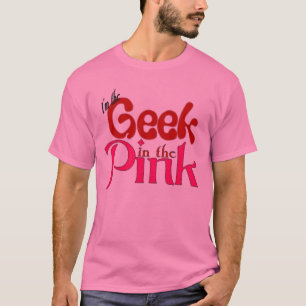 Camiseta Geek no rosa