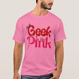 Camiseta Geek no rosa