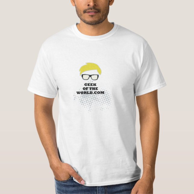 Camiseta Geek of the world official shirt (Frente)