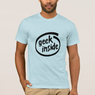 CAMISETA GEEK PARA DENTRO