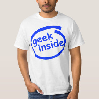 Camiseta Geek para dentro