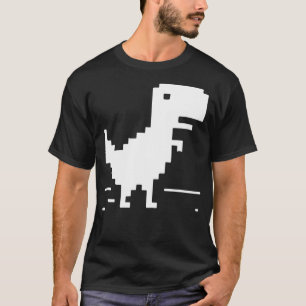 Camiseta GEEK TRex Nerd para desenvolvedores de Web Pixel A