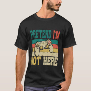 Camiseta Geeks Preguiçosos e Nerds Engraçados Fingem que Nã