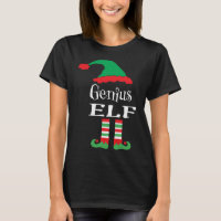 Geeky Humor Tech Savvy Elf Matching Family Christy