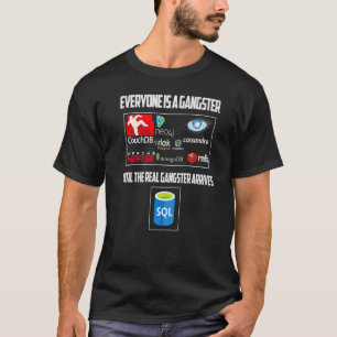 Camiseta Geeky It Computer Nerd All Is Gangstar