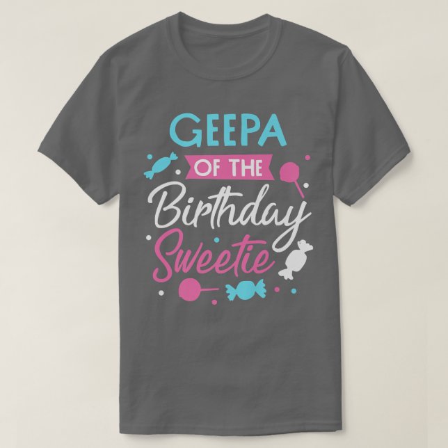Camiseta Geepa Do Docinho De Aniversário Gra (Frente do Design)