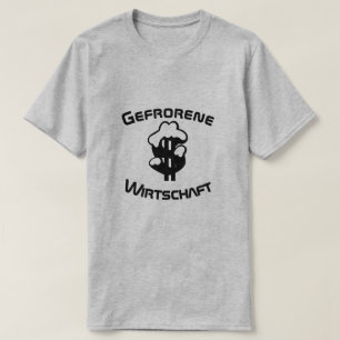 Camiseta Gefrorene Wirtschaft, economia paralela na Alemanh