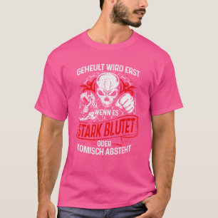 Camiseta Geheult Wird Nicht Muay Thai Karate Kickboxing Mma