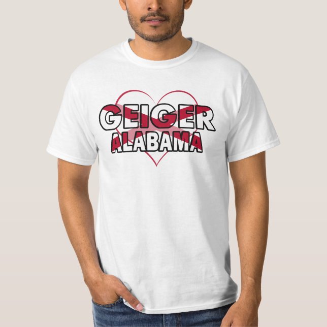 Camiseta Geiger, Alabama (Frente)
