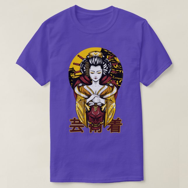 Camiseta Geisha (Frente do Design)