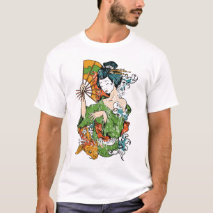 Camiseta Geisha Artistics Impressão a Pedido