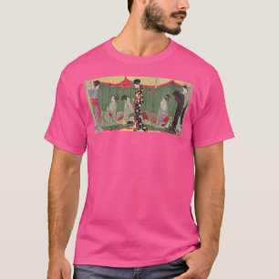 Camiseta Geisha Cyberpunk Art Japonês Streetwear