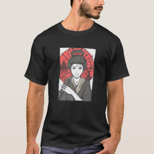 Camiseta Geisha Japonesa