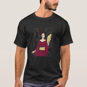 Camiseta Geisha Mulher Japonesa Linda Smart