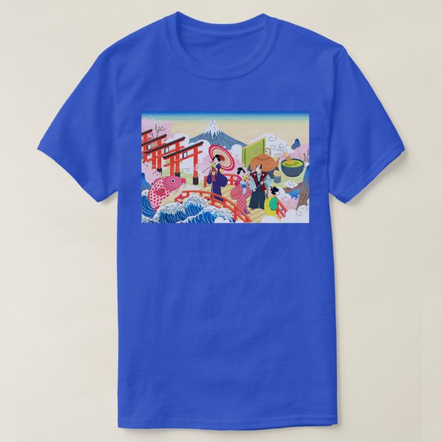 Camiseta Geisha na Ponte (Frente do Design)
