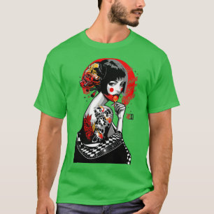 Camiseta Geisha Pop
