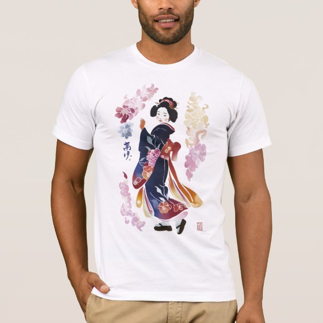 Camiseta Geisha tradicional (Frente)