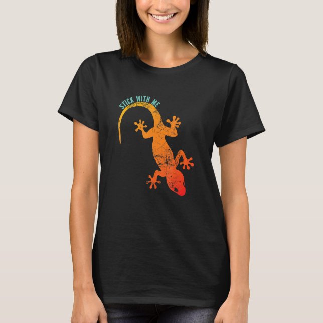 Camiseta Gekko Gekko "Fique comigo" (Frente)
