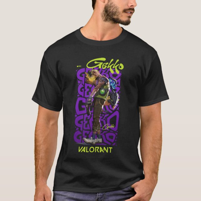 Camiseta Gekko - Valorant (Frente)