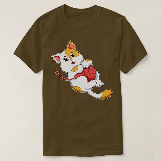 Camiseta Gel de fios de lã 1 (Frente do Design)