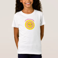 Camiseta Gelada Amarelo Feliz e Brilhante