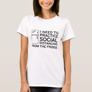 Camiseta Geladeira de Distanciamento Social