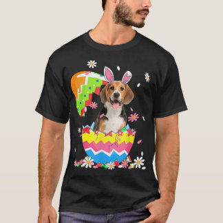 Camiseta Gelado Bonito Ovos de Páscoa Ovos de Beagle 