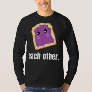 Camiseta Geleia De Manteiga De Amendoim Para Gráfico De Com