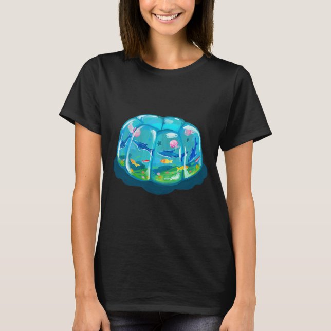 Camiseta geleia do oceano (Frente)