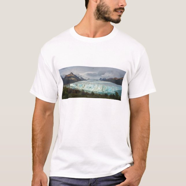 Camiseta Geleira de Perito Moreno panorâmico (Frente)