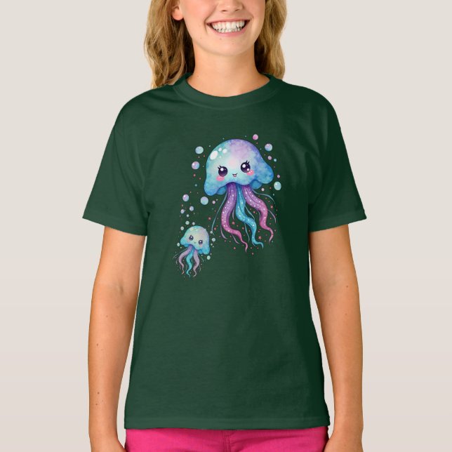 Camiseta Gellyfish Cute Kawaii (Frente)