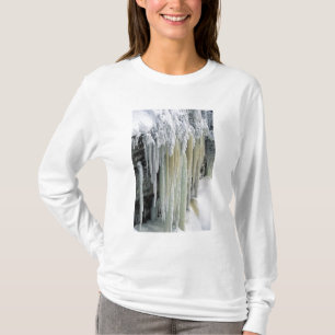 Camiseta Gelo Azul e Água Subterrânea; Tahquamenon