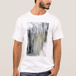 Camiseta Gelo Azul e Água Subterrânea; Tahquamenon