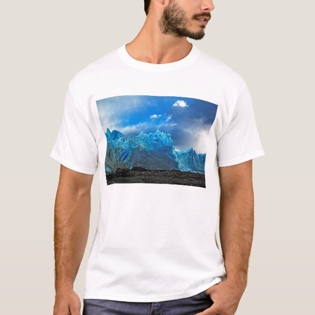 Camiseta Gelo azul - Perito Moreno (Frente)