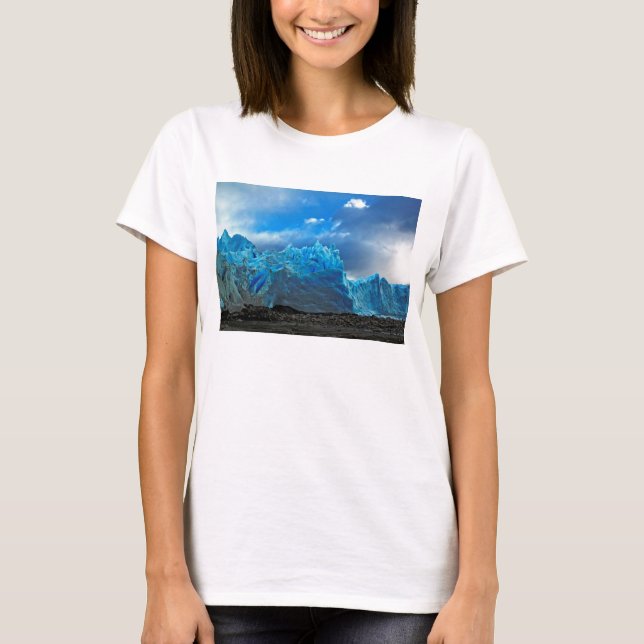 Camiseta Gelo azul - Perito Moreno (Frente)