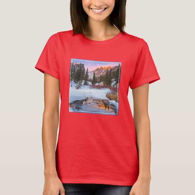 Camiseta Gelo e neve | Estes Park, Colorado (Frente)