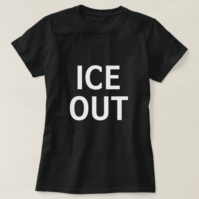 Camiseta Gelo Fora (Frente do Design)