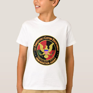 Camiseta GELO - imigração & aplicação da alfândega