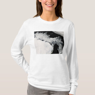 Camiseta Gelo marinho no oceano do sul