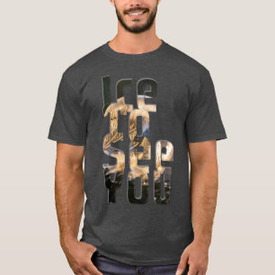 Camiseta Gelo Para Te Ver