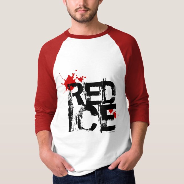 Camiseta Gelo vermelho (hóquei) (Frente)